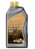 Масло моторное S-OIL 7 GOLD #9 A3/B4 5W-40 (1л), синтетика