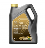 Масло моторное S-OIL 7 GOLD #9 A3/B4 5W-40 4л