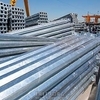 Опоры и кронштейны металлические для наружного освещения со склада в Москве