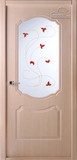 Межкомнатная дверь Перфекта (остекленное) Клен серебристый - 2,0х0,6