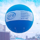 Реклама в воздухе — дирижабли и шары в Москве