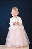 Платье "Королева Виктория" (цвет молоко/розовый, молоко/мята)  Baby Boom