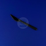 Нож столовый одноразовый пластиковый черный "Премиум" 100/2000