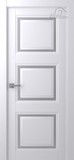 Межкомнатная дверь Аурум 3 (остекленное) Эмаль белый - 2,0х0,6