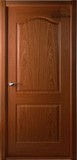 Межкомнатная дверь Капричеза (полотно глухое) Орех - 2,0х0,6