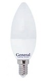 Лампа светодиодная General свеча C37 E14 12W 2700K 2K 35х105 пластик/алюм GLDEN-CF-12-230-E14-2700 649927