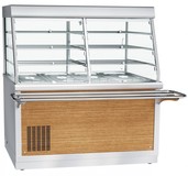 Прилавок-витрина для холодных закусок Abat HOT-LINE ПВВ(Н)-70Х-С-01-НШ