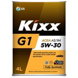 Моторное масло Kixx G1 5W30 A3/B4 4л синтетика