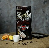 Кофе в зернах жаренный с кофеином EUROCAF «GOLD TOP»