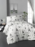 Комплект постельного белья DO&CO RANFORCE  1,5 спальный (Евро) PARIS