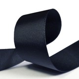 Репсовая лента двухсторонняя с тканым краем, 10-50 мм, 197 г/м? черная