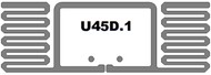 RFID-метка UHF MED-UHF 1D7