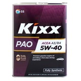 Моторное масло KIXX PAO 5w-40 API SN/CF, ACEA A3/B4 4л L211044TE1