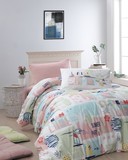 Комплект постельного белья DO&CO RANFORCE 1,5 спальный (Евро) SUMMER
