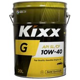 Моторное масло Kixx G 10W40 SL 20л полусинтетика
