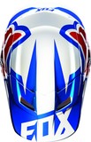 Козырек к шлему Fox V1 Race Helmet Visor Blue, Размер XL/XXL