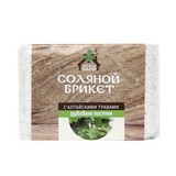 Брикет соляной с Алтайскими травами - Дубовый лист (1,35 кг)
