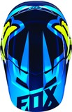 Козырек к шлему Fox V1 Race Helmet Visor Blue/Yellow, Размер XL/XXL