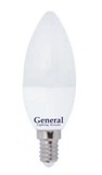 Лампа светодиодная General свеча C37 E14 12W 4500K 4K 35х105 пластик/алюм GLDEN-CF-12-230-E14-4500 649928