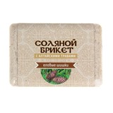 Брикет соляной с Алтайскими травами - Еловые шишки (1,35 кг)