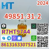 CAS 49851-31-2, 2-Bromovalerophenone yellow liquid 8613163307521