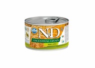 Корм консервированный Farmina N&D Ancestral Grain Boar & Apple Mini, для собак, низкозерновой, кабан с яблоком