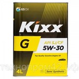 Моторное масло Kixx G 5W30 SJ/CF 4л полусинтетика| Semi-Synthetic