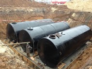 Резервуары горизонтальные стальные подземные РГС-25