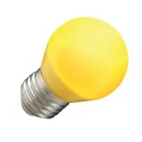 Лампа светодиодная Ecola шар G45 E27 5W Желтый матов. 77x45 K7CY50ELB