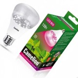 Лампа Camelion для растений E27 10W(120°) прозрачная 107x60 LED10-PL/BIO/E27