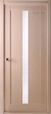 Межкомнатная дверь Челси (остекленное) Клен серебристый - 2,0х0,6
