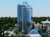 Элитная квартира в центре Сочи с видом на море на 17 этаже ЖК "Миллениум Таэур"