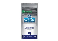 Сухой корм для кошек Farmina Vet Life UltraHypo при аллергии, при проблемах с ЖКТ