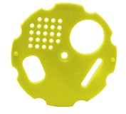 Заградитель летка круглый Желтый (5-ти позиционный, пластик)