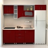 Прямой кухонный гарнитур в стиле модерн Арт-Модерн 1