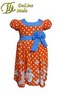 Платье Чип и Дейл Оранжевое с Голубым