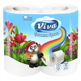 Viva бумага туалетная 2-слойная в упаковке по 4шт.
