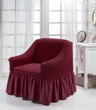 Чехол "BULSAN" для кресла цвет бордовый