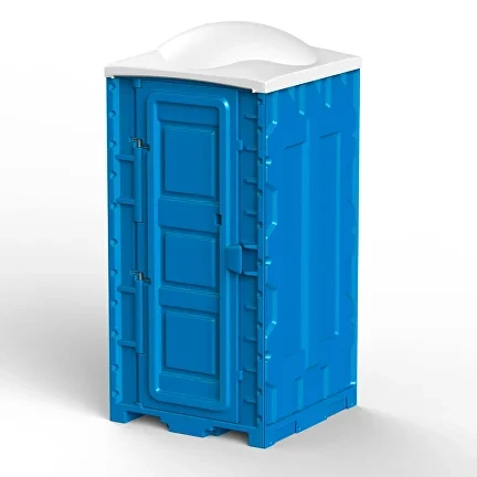 Туалетная кабина Евро-Стандарт Синяя
