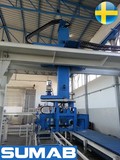 Автоматический кран для перегрузки продукции для производственной линии вибропрессования