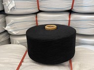 Ne 6/1 текс100 черная пряжа для производства вязание рабочие перчатки