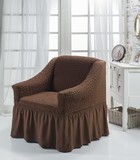 Чехол "BULSAN" для кресла цвет коричневый