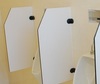 Кабины туалетные компакт, перегородки писсуарные Hpl 13  мм