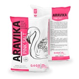 Розовая гималайская пищевая соль ARAVIKA PINK Himalayan Salt, (Мелкая) 25 кг.