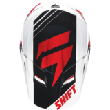 Козырек к шлему Shift V1 Assault Race Helmet Visor Black/White, Размер XL/XXL