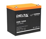 Аккумулятор карбоновый Delta CGD 1255 (12В | 55Ач) carbon