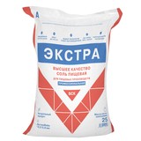 Соль пищевая Экстра 25 кг, ТМ "БСК", премиум, с противослеживающей добавкой, (БСК)