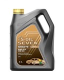 Масло мотороное S-OIL 7 GOLD #9 PAO C3 5W30 (4л), синтетика, MB 229.51 / 22