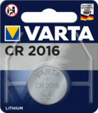 Батарейка VARTA ELECTRONICS CR2016 BL1 (блистер 1шт)