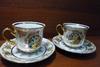 Чайная пара "Мадонна"  (2 чашки + 2 блюдца), производство Thun 1794 - Чехия